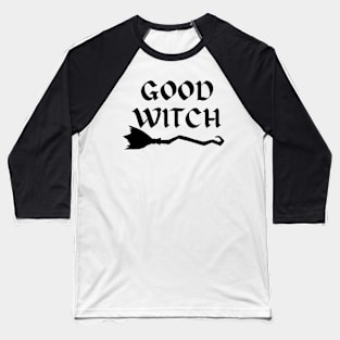 Good Witch Halloween Cute Graphic Design Minimalistic Baseball T-Shirt